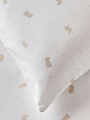 Льняной комплект детского постельного белья с принтом кроликов The White Company - Изображение 3 из 3