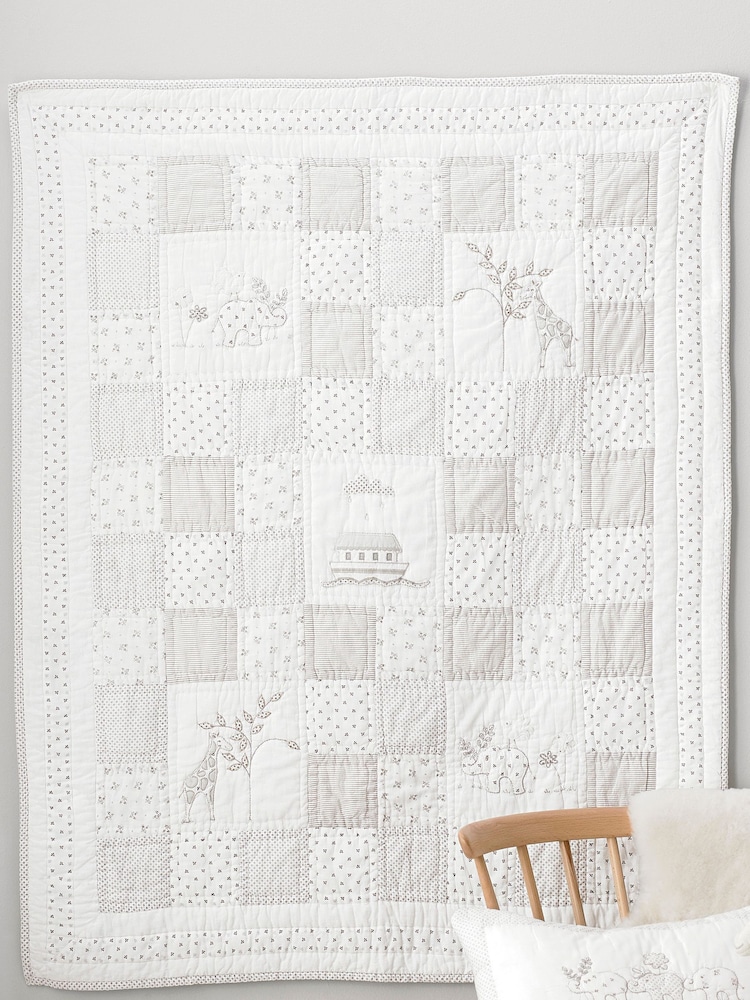 The White Company Noahs Ark barneseng for barn 100% bomullsdyne - Image 3 of 3