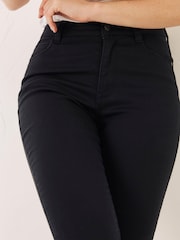FatFace Black Harlow High Waist Jeggings - Image 3 of 4
