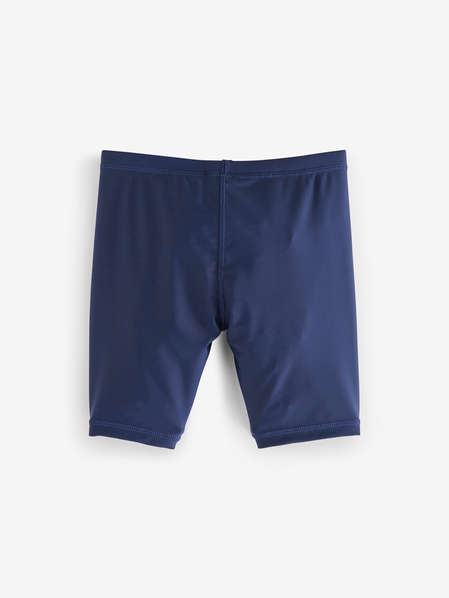 Buy Navy Blue Longer Length Stretch Swim Shorts (3-16yrs) from