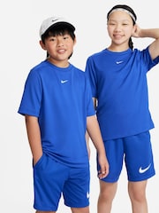 Nike Blue Multi Dri-FIT Short Sleeve T-Shirt - Image 1 of 4