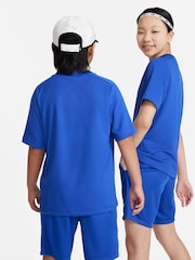 Nike Blue Multi Dri-FIT Short Sleeve T-Shirt - Image 2 of 4