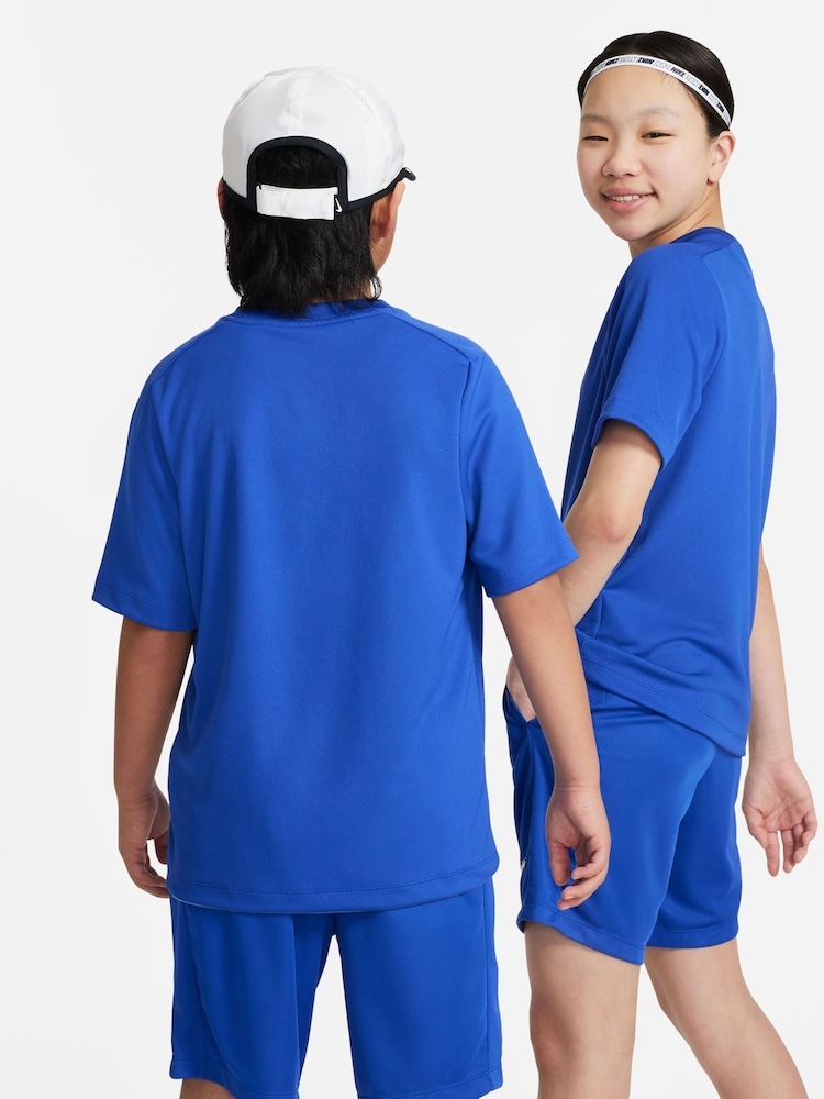 Nike Blue Multi Dri-FIT Short Sleeve T-Shirt - Image 2 of 4