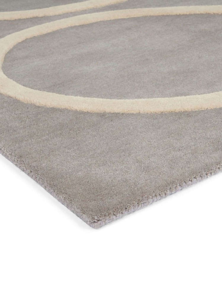 Orla Kiely Grey Giant Linear Stem Rug - Image 3 of 3 Orla Kiely Grey Giant Linear Stem Rug - Image 3 of 3