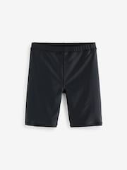 Black Longer Length Stretch Swim Shorts (3-16yrs) - Image 3 of 5