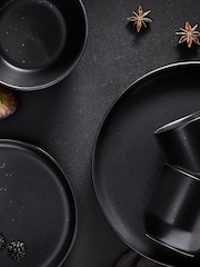 Tower Black Luna 16 Piece Dinnerware Set - Image 3 of 4