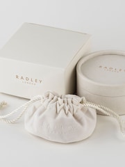 Radley Ladies 18ct Rose Gold And Silver-Plated 'Moon And Stars' Earrings - Image 3 of 3