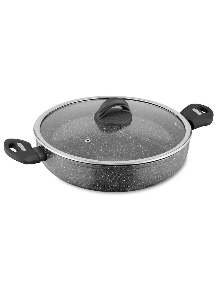 Tower Grey Cerastone 30cm Low Casserole Dish - Image 2 of 6