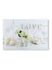 Art For The Home White Serenity LED Wall Art - Image 2 of 2