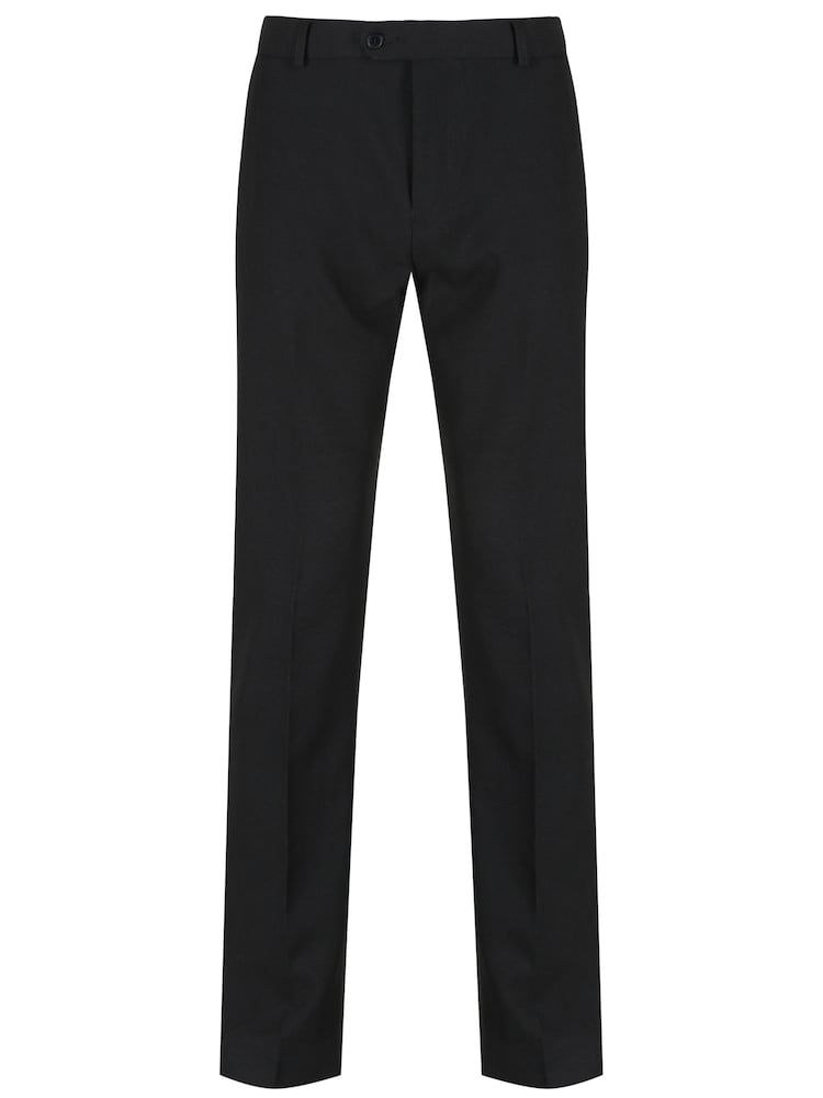 Trutex Black Senior Boys Classic School Trousers - Image 1 of 1 Trutex Black Senior Boys Classic School Trousers - Image 1 of 1