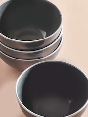 Charcoal Grey Warwick Set of 4 Bowls - Image 2 of 3