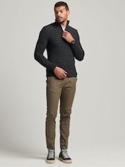 Чорний - Superdry Jacob Хенлі Стрибун (англ. - Image 3 of 6