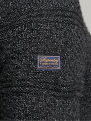 Чорний - Superdry Jacob Хенлі Стрибун (англ. - Image 6 of 6