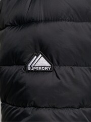 أسود - جاكيت مبطن Fuji كلاسيكي من Superdry - صورة 7 من 7