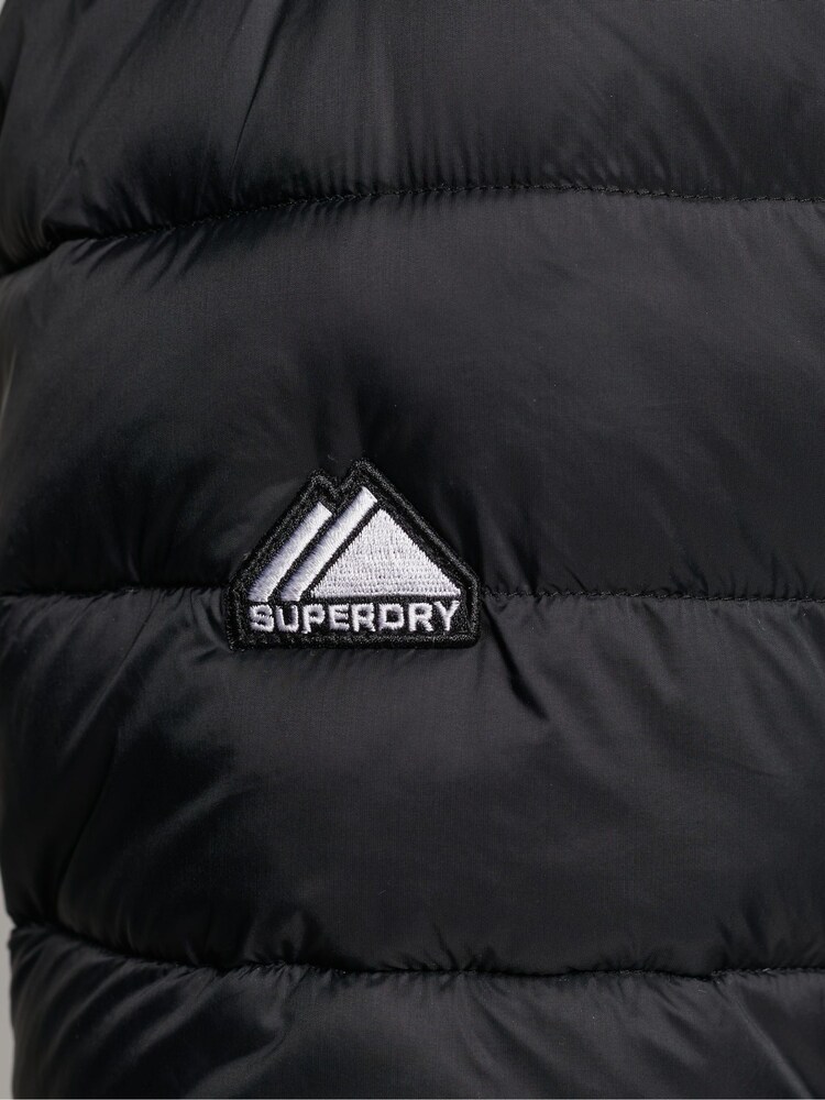أسود - جاكيت مبطن Fuji كلاسيكي من Superdry - صورة 7 من 7