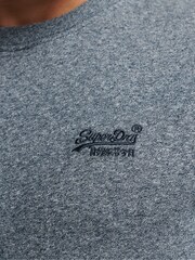 Темно-синий Frosted Grit - Superdry Vintage Embroidered 100% Cotton T-Shirt - Изображение 3 из 5