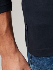 Superdry Navy Vintage Logo Embroidered Long Sleeve Top - Image 5 of 7