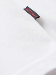 Optic White - Superdry Vintage Embroidered 100% Cotton T-Shirt - Изображение 6 из 6
