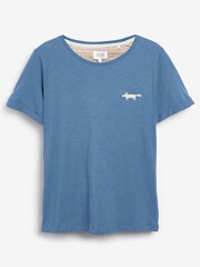 Navy Blue Mr Fox Mr Fox Scion At Next Cotton Pyjamas - Image 3 of 4