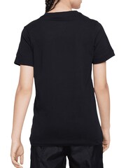 Nike Black Liverpool FC Crest T-Shirt - Image 4 of 5