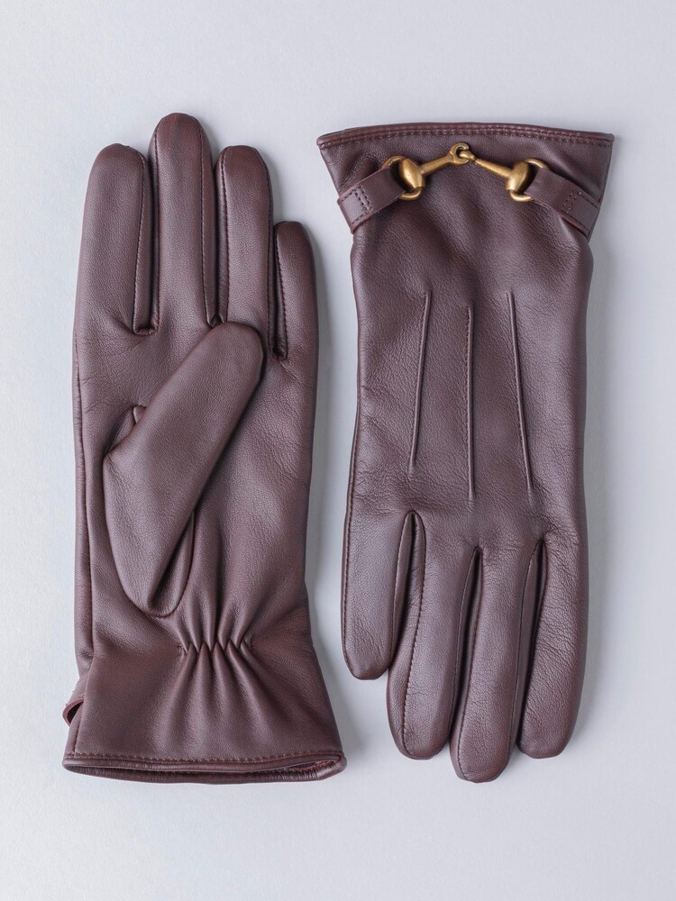 Lakeland Leather Brown Heritage Leather Gloves - Image 1 of 3