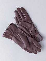 Lakeland Leather Brown Heritage Leather Gloves - Image 2 of 3