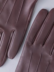Lakeland Leather Brown Heritage Leather Gloves - Image 3 of 3