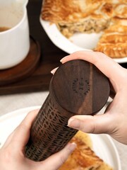 Artisan Street Brown Pepper Mill - Image 1 of 3