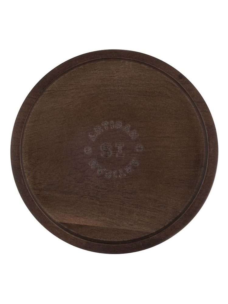 Artisan Street 4 Pack Brown Coasters - Image 4 of 4