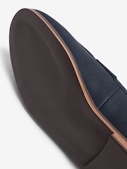Navy Blue Tassel Loafers - Image 6 of 6