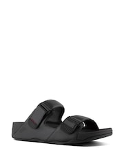 FitFlop Gogh Moc Leather Slides - Image 3 of 4