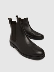 Schuh Dante Leather Chelsea Brown Boots - Image 3 of 4