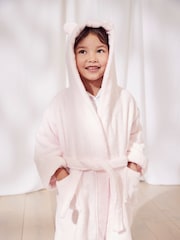 The White Company 100% Cotton Dressing Gown With Ears - Image 1 of 4