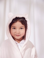 The White Company 100% Cotton Dressing Gown With Ears - Image 2 of 4