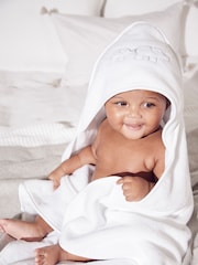 The White Company 100% Cotton Elephant Hooded Towel - Image 2 of 4