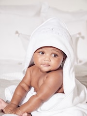 The White Company 100% Cotton Elephant Hooded Towel - Image 3 of 4
