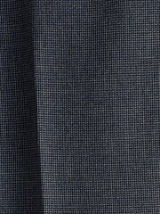 Mid Blue Slim Fit Motion Flex Textured Suit: Trousers - Image 8 of 9