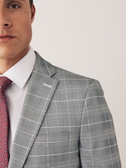 Grey Check Suit: Jacket - Image 4 of 10