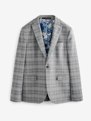 Grey Check Suit: Jacket - Image 6 of 10