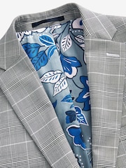 Grey Check Suit: Jacket - Image 7 of 10
