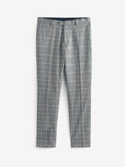 Grey Check Suit: Trousers - Image 2 of 4