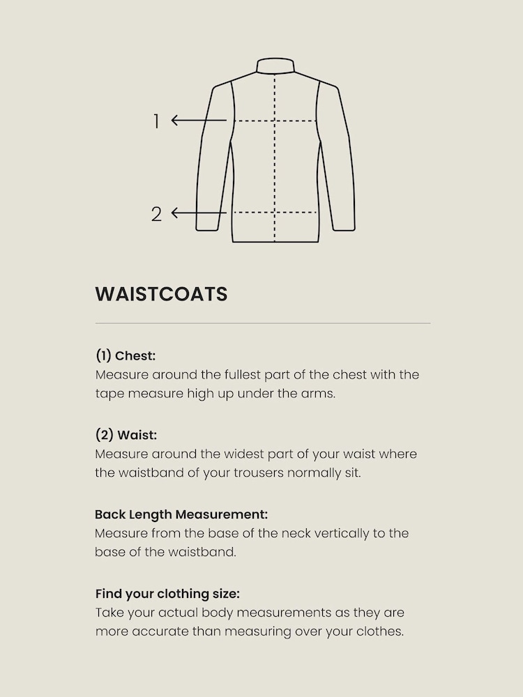 Bleu clair - Coupe classique Puppytooth Design Gilet - Image 9 of 9