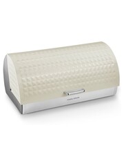 Morphy Richards Cream Dimensions Roll Top Bread Bin - Image 1 of 4