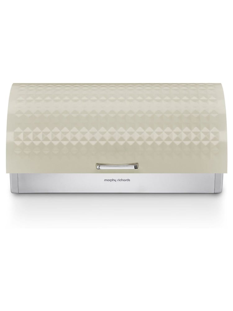 Morphy Richards Cream Dimensions Roll Top Bread Bin - Image 2 of 4