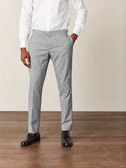 Black and White Slim Fit Morning Suit: Trousers - Image 1 of 9