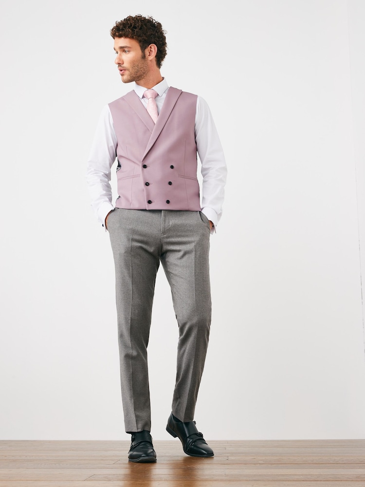 Pink Morning Suit Waistcoat - Image 1 of 9