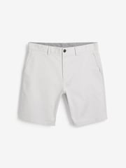 Black/Light Grey Straight Fit Stretch Chinos Shorts 2 Pack - Image 8 of 9
