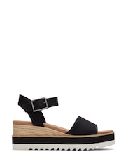 TOMS Diana Wedge Canvas Sandals - Image 1 of 5