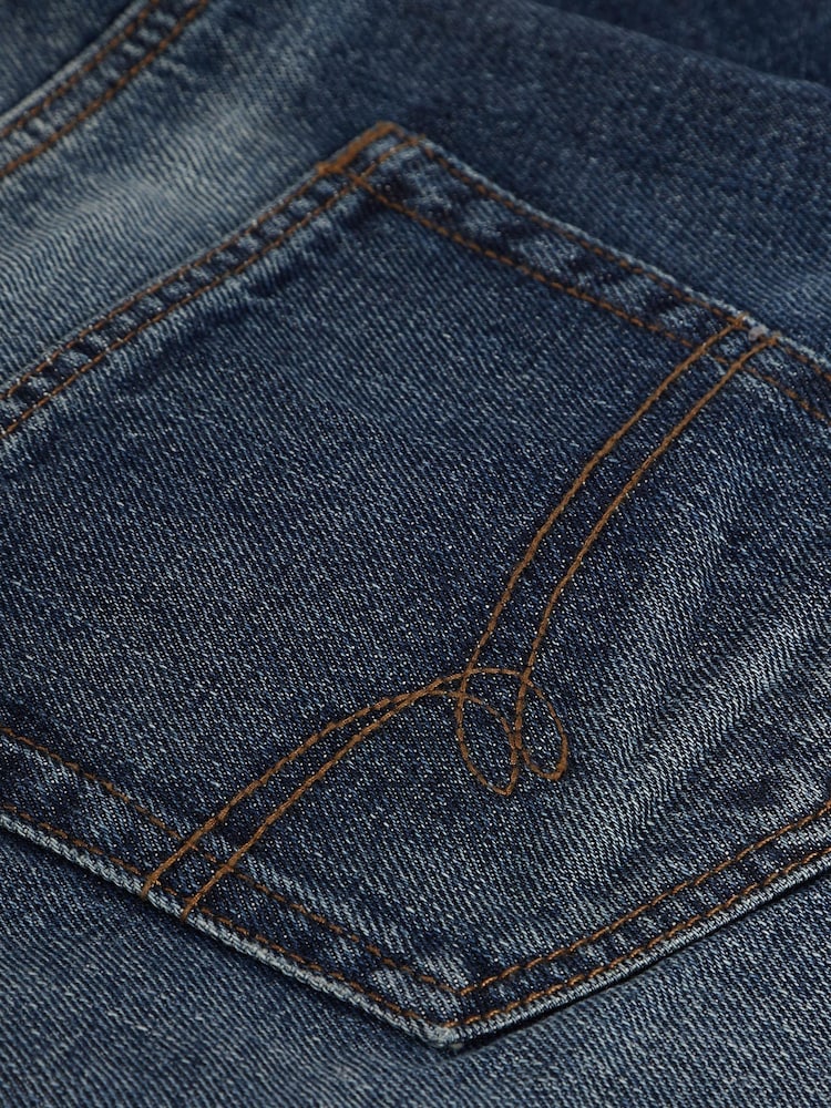 Аутентичный синий - Прямой крой - Джинсы из 100% хлопка Authentic - Изображение 8 из 8