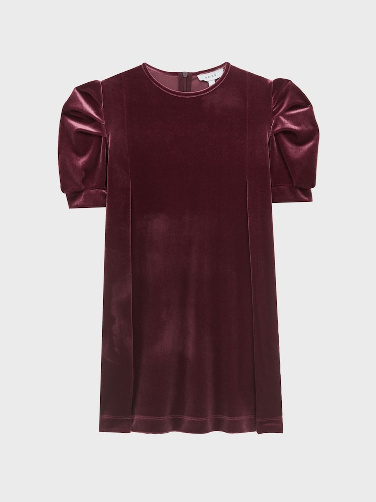 Reiss Berry Ellie Senior Velvet Dress - Image 2 of 6